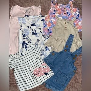 Baby Bundle 6 months girls summer outfits